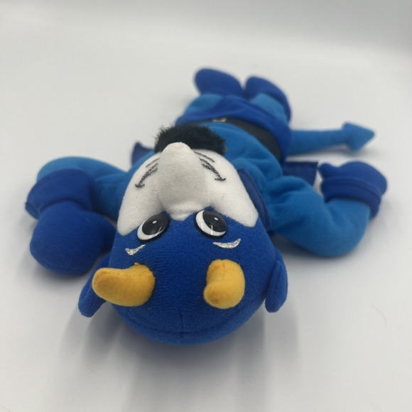 DUKE University BLUE DEVIL PLUSH MASCOT Beanie Stuffed Doll Toy 10" No Tag - Picture 6 of 11